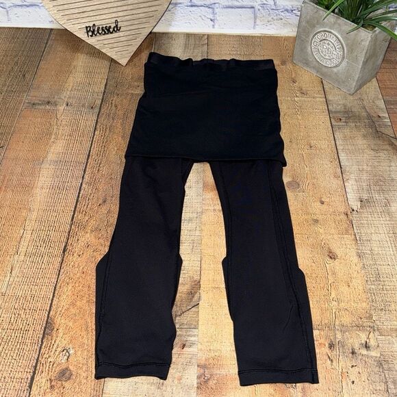 Lululemon Wunder Under Roll Down Dance Pant in Black - Picture 2 of 16